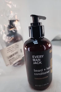 Every Man Jack Sandalwood Beard & Hair Conditioner X2 - Picture 1 of 5