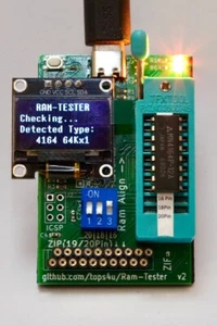 RAM-Tester 'tops4u' (Open-Source) für Amiga, C64, Atari, Apple | GitHub Projekt - Afbeelding 1 van 4