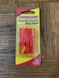 Johnson Crappie Buster Shad Tubes RYS-Brand New-SHIPS N 24 HOURS - Picture 1 of 5