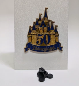 DISNEYLAND 1955-2005 50th ANNIV Castle Cast Member Exclusive LAPEL PIN - Picture 1 of 2