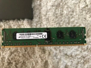 Dell Precision Micron 4Gb 1Rx8 PC3-14900R DDR3 DIMM Memory RAM MT9JSF51272PZ - Picture 1 of 2