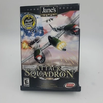Brand New Sealed Attack Squadron Video Game Pc Cd-ROM E-Everyone  - Image 1 of 3
