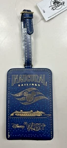 !New Disney Wish Inaugural Sailings Cruise Line Mickey Mouse Luggage Tag DCL - Picture 1 of 1