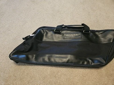 Bolso de viaje/lona Harley Davidson negro de lona/piel sintética usado Foto 1 de 4