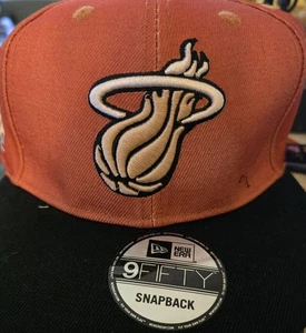 Miami Heat New Era 9fifty Snap-Back Hat Unisex  New - Picture 1 of 6