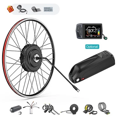 Bafang 48V500W электрический велосипед ступица двигателя V-тормоз заднее колесо для 20'' постоянного тока набор - Изображение 1 из 4