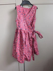 Girls Vintage 90s Floral Summer Dress Age 3-4 - Picture 1 of 5