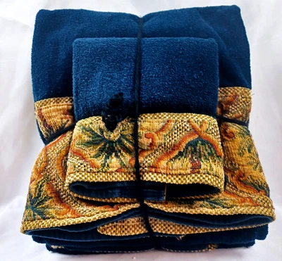 Juego de Toallas Tapiz de Avanti 100% Algodón 3 Baños Talla 46 x 26 1 Mano 28 x 16 Foto 1 de 4