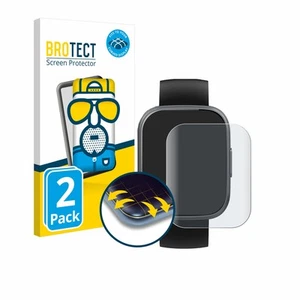 2x Full Cover for Puqo T80 1.95" Matte Screen Protector Curved Protection Film - Zdjęcie 1 z 8