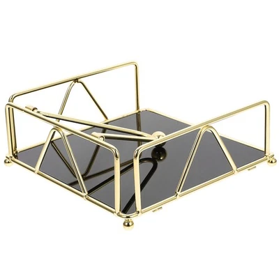  Portatovaglioli in metallo cavo Portatovaglioli Portatovaglioli Bar Forniture - Immagine 1 di 4