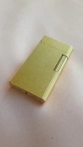 π£ β€οΈβπ₯ Caran d'Ache gold plated lighter godron model - Picture 1 of 12