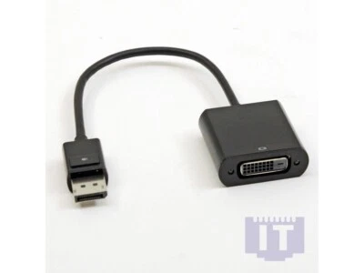 HP Male Display Port (Source) to Female DVI SL Adapter Cable 752660-001 NEW - Image 1 of 4
