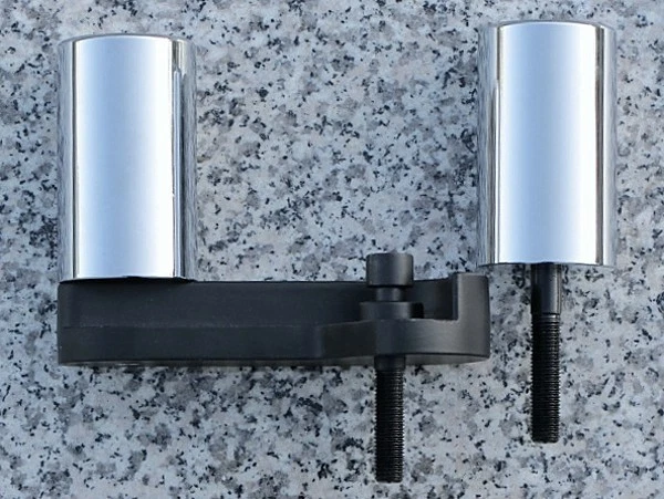 2006-2008 Suzuki GSXR600 GSXR750 GSXR 600 750 CHROME NO-CUT FRAME SLIDERS - Image 1 of 1