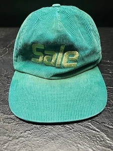 Vintage SALE Corduroy Embroidered Snapback Hat - Picture 1 of 6