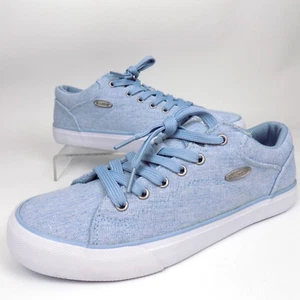 NEW! Lugz WREGELT-4010 Lace Up Women's Casual Sneakers Size 9.0 M, Blue Canvas - Picture 1 of 12