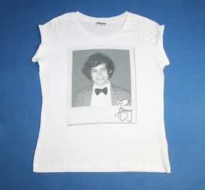 New Look Harry Styles Shirt One Direction Pop Boy Band White Youth 12-13 Yrs - Picture 1 of 5