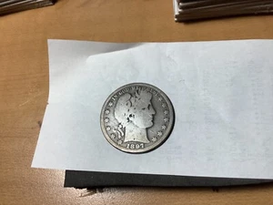 1897-O Barber Half Dollar - Picture 1 of 2