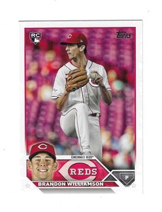 2023 Topps Update Series Brandon Williamson Rookie Card #US286