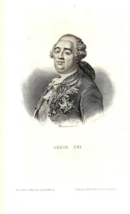 Louis XVI - Mauduisson del. et  sc. - 1860 - Picture 1 of 1
