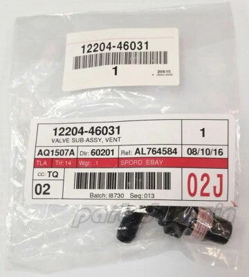 12204-46031 1220446031 VÁLVULA PCV PARA LEXUS IS300 2002-2005 GS300 2002-2005 Foto 1 de 4