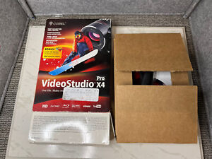 Corel Video Studio Pro X4 DVD, Guides, Serial Number 2001 Software