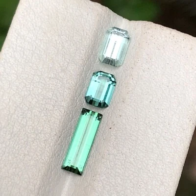 2 Ct top quality rare mix colors natural Tourmaline loose gemstones lot from AFG - Image 1 of 4