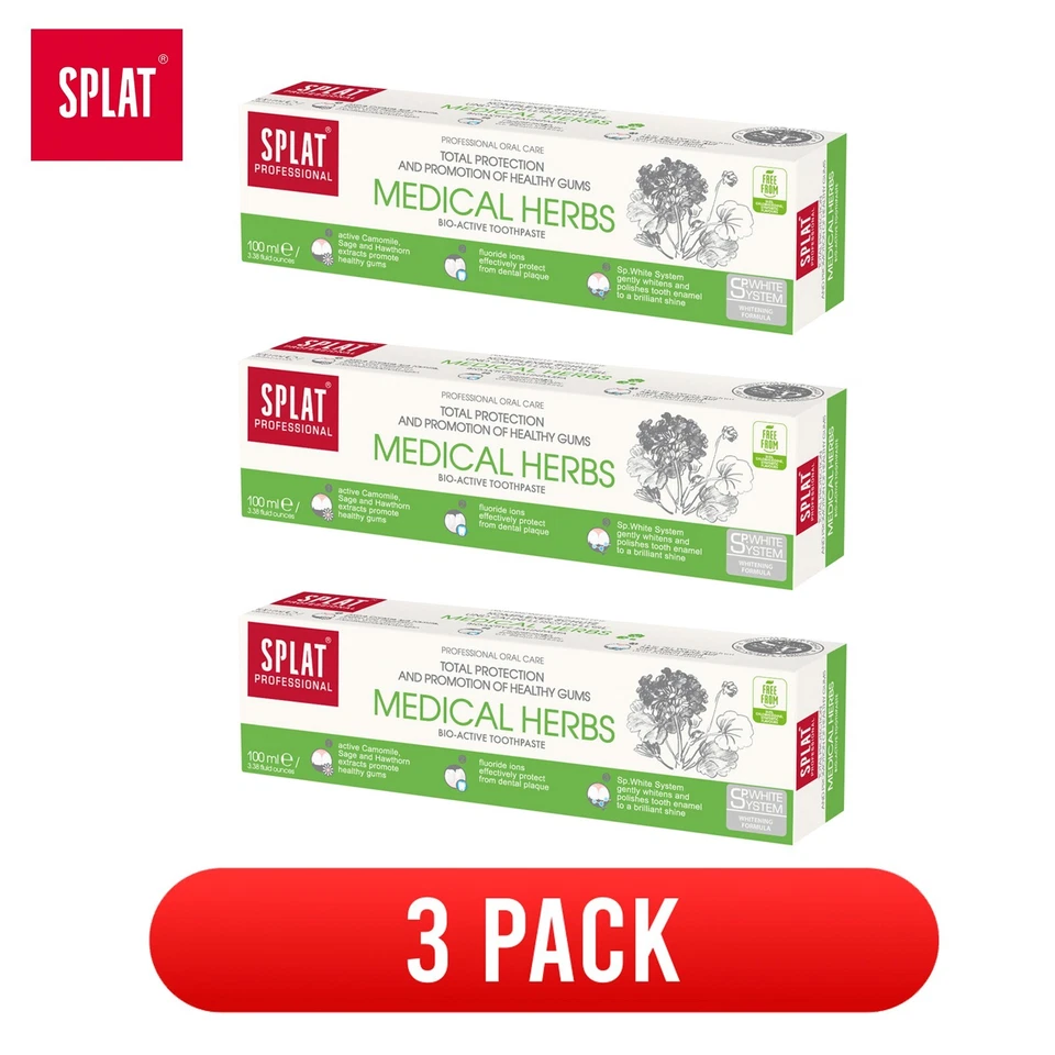 Splat Medical Herbs Zahnpasta 100ml Toothpaste Oral Care