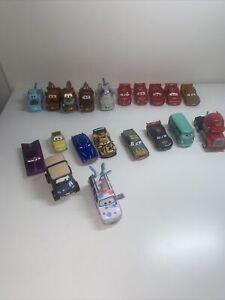 Lot of  19 Disney Pixar Cars Lightning McQueen? Mater & More