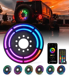 3rd RGB Spare Tire LED Brake Rear Wheel Light for 2007-2018 Jeep Wrangler JK JKU - Bild 1 von 7