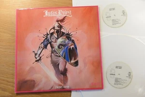 Judas Priest Hero, Hero 2 LP Line Records LIDLP 5.00004 White Vinyl - Imagen 1 de 6