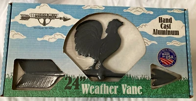 Gallo paleta Montague Metal Products aluminio fundido a mano 24" nuevo en caja Foto 1 de 4