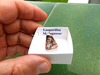 Minerales   Extraordinario Mineral De Leopardita Rodada De Madagascar  -  3a21   • 2.05€