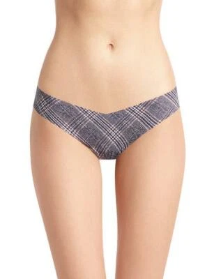 commando SHERLOCK PLAID Microfiber Classic Raw Cut Thong S/M - Image 1 of 2