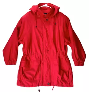 London Fog Coat Womens L Detachable Hood Drawstring Thinsulate Quilted Jacket - Picture 1 of 15