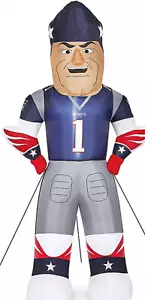 Mascotte gonfiabile 7' New England Patriots include soffiatore integrato e luce LED - Foto 1 di 2