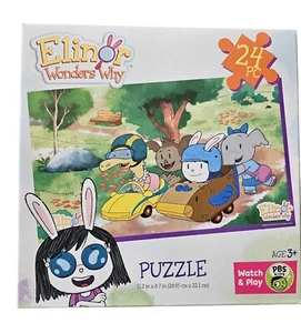 Rompecabezas PBS Elinor Wonders Why 24 piezas - Nuevo - Carreras - Imagen 1 de 1