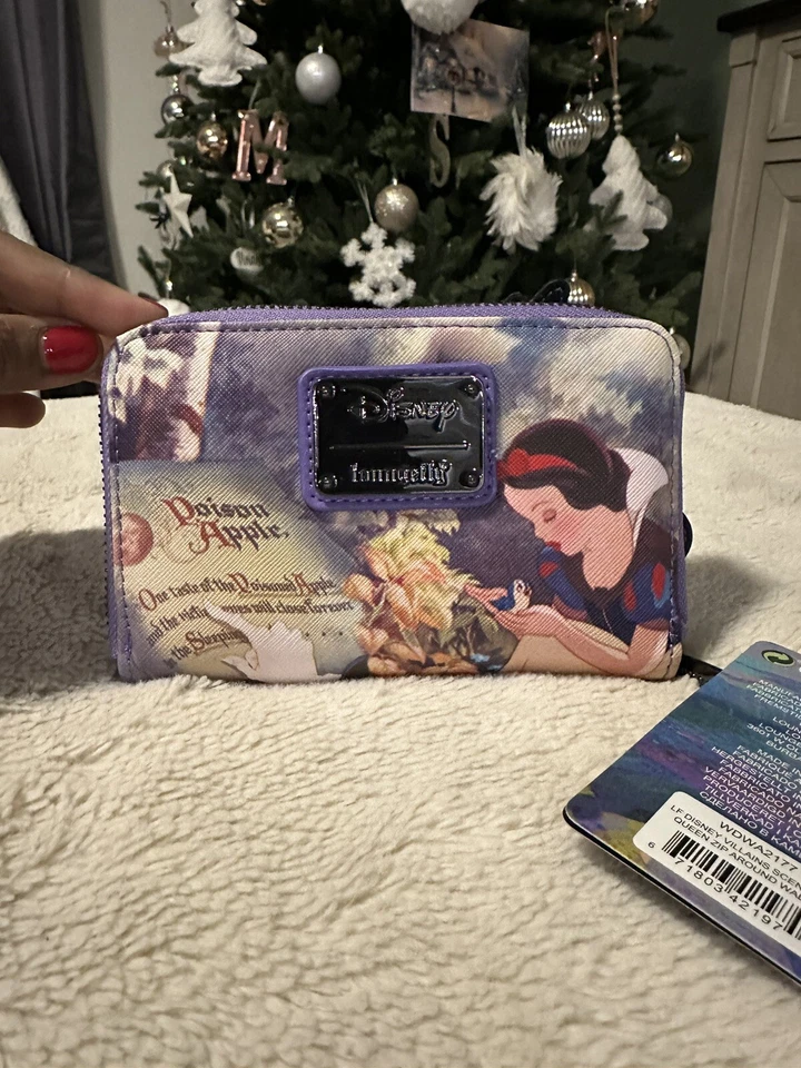 Loungefly Disney Zip Around Wallet - Evil Queen & Snow White