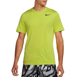 Nike Men's Dri-FIT Utility Static Training Tee, High Voltage Green - Picture 1 of 6