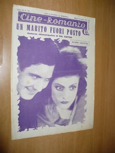 CINEMA CINE-ROMANZO N.185 1931 UN MARITO FUORI POSTO JOAN CRAWFORD JOHNNY BROWN - Picture 1 of 1