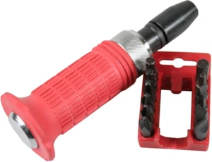 Hand Schlagschrauber Satz Schrauben Löser Set +12 Bits Schlag Ausdreher 13-tlg - Bild 1 von 3