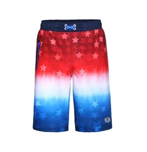 Rokka&Rolla Boys' 4-Way Stretch Swim Trunks Board Shorts Bathing Suit Swimwear - Picture 1 of 51