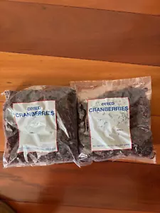LOT of 2 Dried Cranberries 30 oz each *PACKED* By Stutz Co CA in late 2024 - Picture 1 of 3