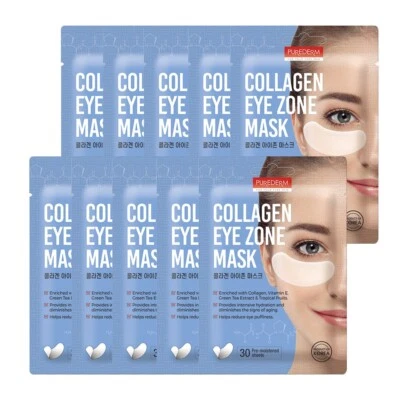 Purederm Collagen Eye Zone Mask, 30 pieces × 10 packs - Image 1 of 4