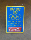 Estrella Potato Chips 1996 Atlanta Olympics Lapel Pin - Vintage Georgia Games