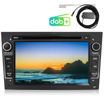 Für Opel Corsa D Zafira B Astra H Vivaro Meriva DAB+ 2Din Autoradio GPS Navi DVD - Bild 1 von 4