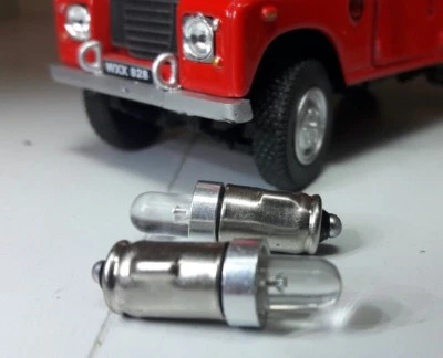 LED Lucas Type Land Rover 12V 503352 Smiths Instrument Gauge Bulbs Bright White - Image 1 of 2