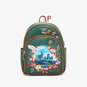 Mochila Floral Mundo Mágico Harry Potter Hogwarts Hedwig Corona Otoño Otoño - Imagen 1 de 4