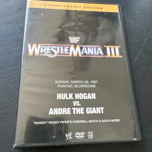 WWF Wrestlemania III Championship Edition: 2-Disc DVD Set Wr2 - Imagen 1 de 4