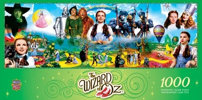 Rompecabezas panorámico MasterPieces - El Mago de Oz - 1000 piezas Foto 1 de 4