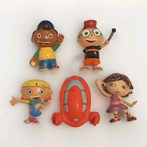 Full set 5 pvc figures Little Einstein's Disney Pat Rocket Quincy Leo June Annie - Imagen 1 de 3